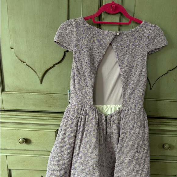 NWT Ted baker Beatrice knit a line dress purple - Picture 2 of 5